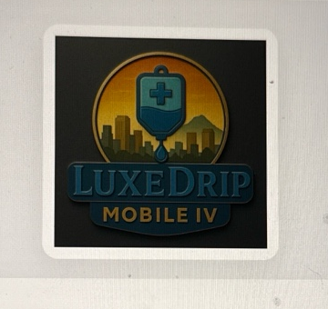 LuxeDrip Mobile IV Logo